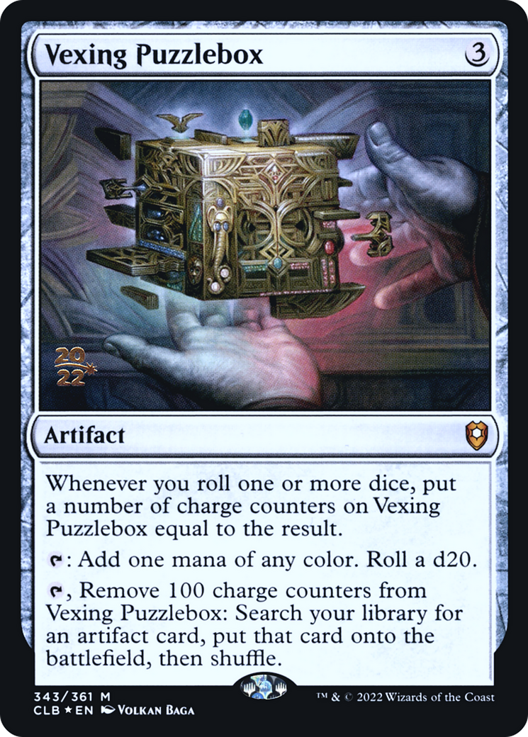 Image of Vexing Puzzlebox (PRE-343) - Battle for Baldur's Gate Promos Foil