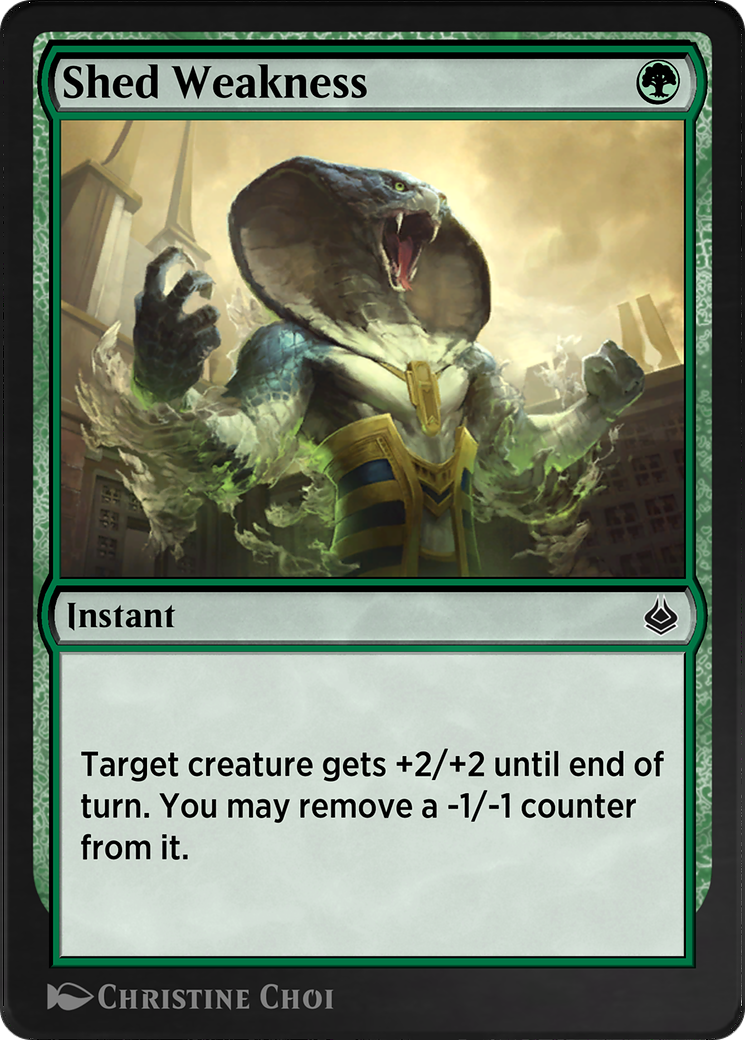 Image of Shed Weakness (AKR-216) - Amonkhet Remastered