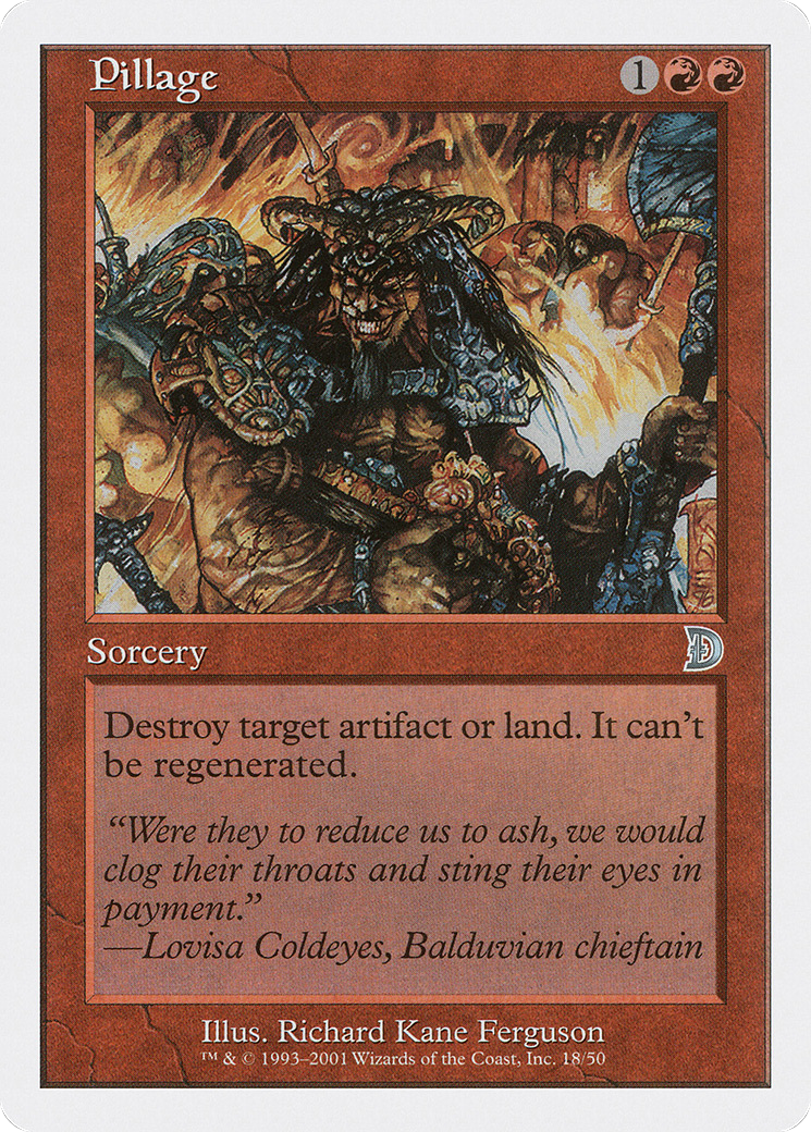 Image of Pillage (DKM-018) - Deckmasters