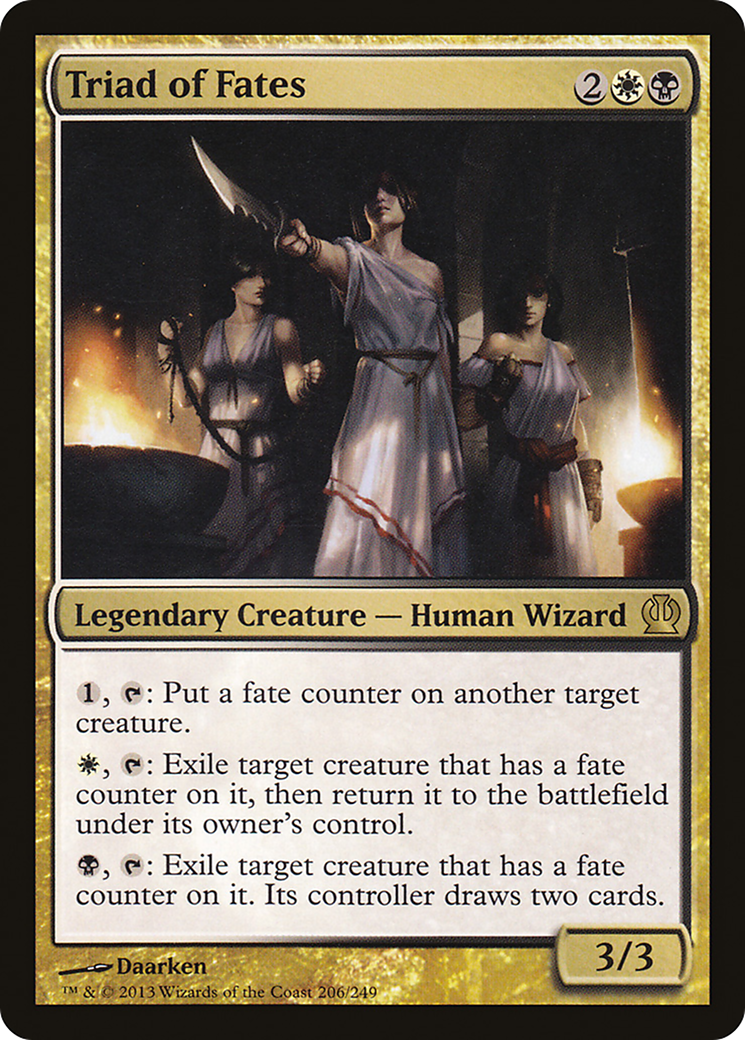 Image of Triad of Fates (THS-206) - Theros