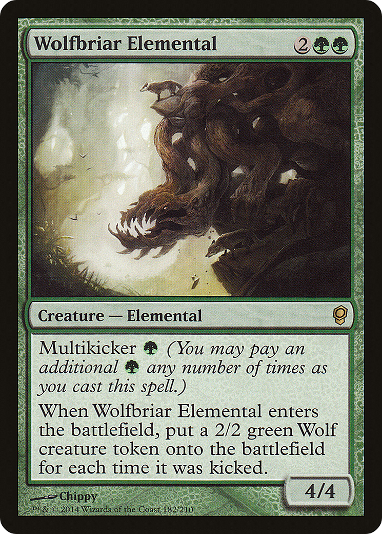 Image of Wolfbriar Elemental (CNS-182) - Conspiracy Foil