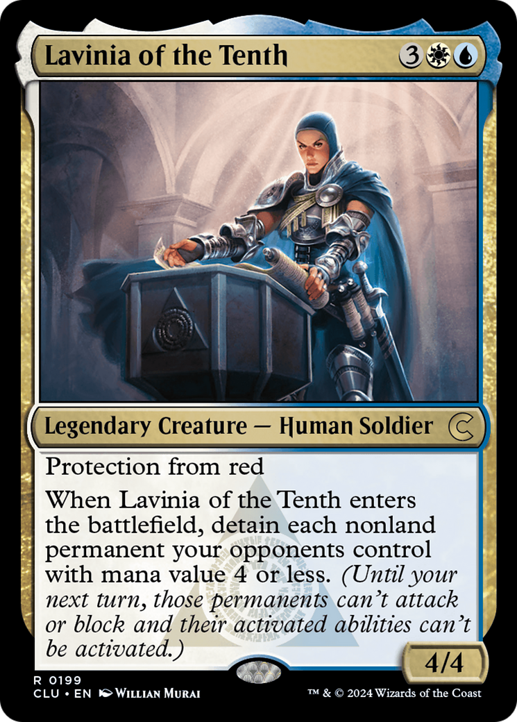 Image of Lavinia of the Tenth (CLU-199) - Ravnica: Clue Edition