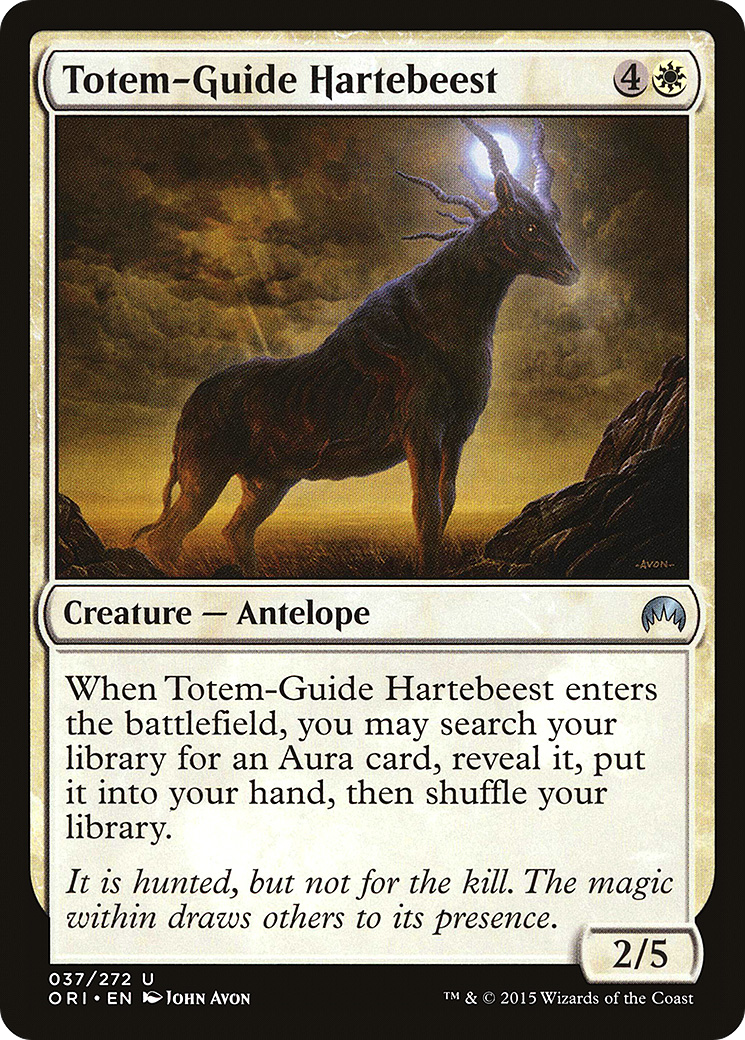 Image of Totem-Guide Hartebeest (ORI-037) - Magic Origins