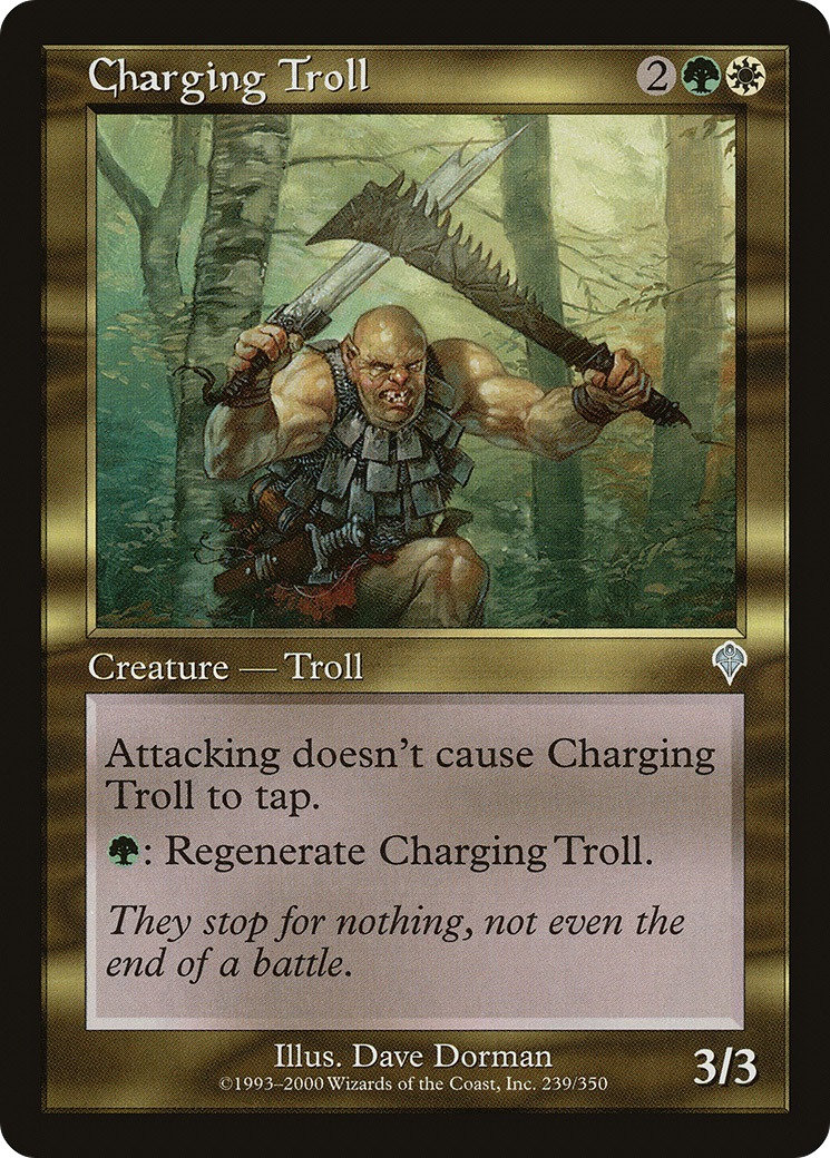 Image of Charging Troll (INV-239) - Invasion Foil