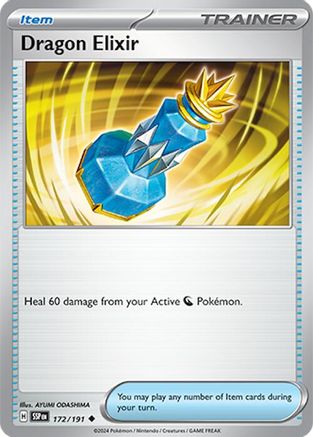 Image of Dragon Elixir 172/191  SV08 Surging Sparks - Uncommon