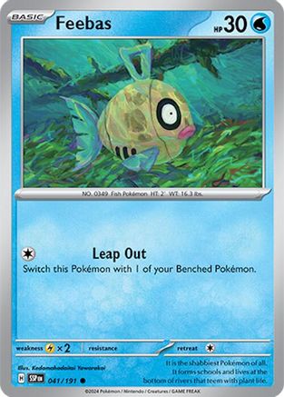 Image of Feebas 041/191  SV08 Surging Sparks - Common