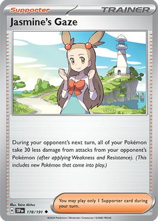 Image of Jasmine's Gaze 178/191  SV08 Surging Sparks - Uncommon