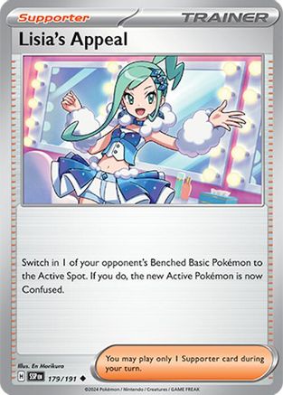 Image of Lisia's Appeal 179/191  SV08 Surging Sparks - Uncommon