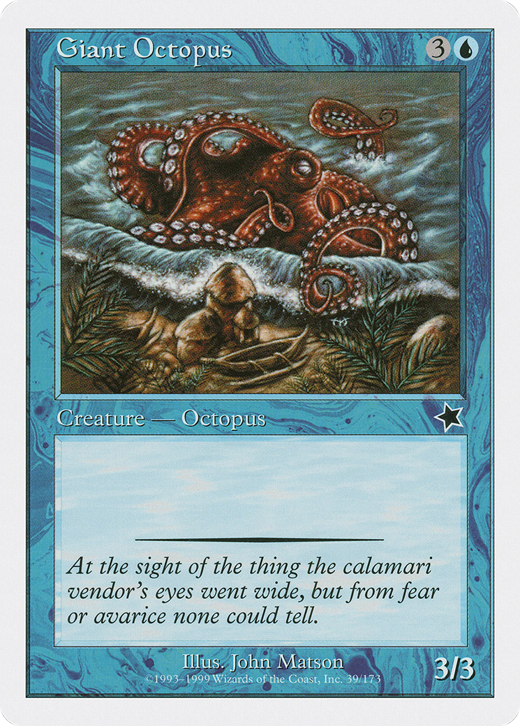 Image of Giant Octopus (S99-039) - Starter 1999