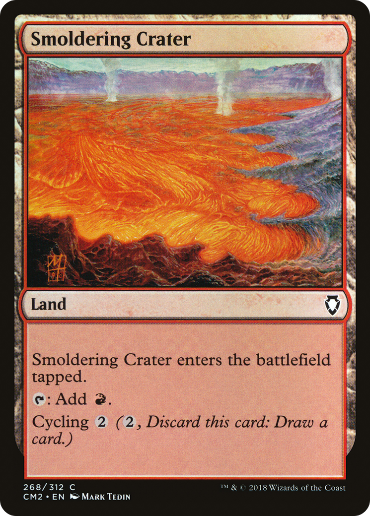 Image of Smoldering Crater (CM2-268) - Commander Anthology Volume II
