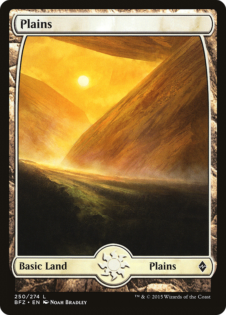 Image of Plains (250) - Full Art (BFZ-250) - Battle for Zendikar