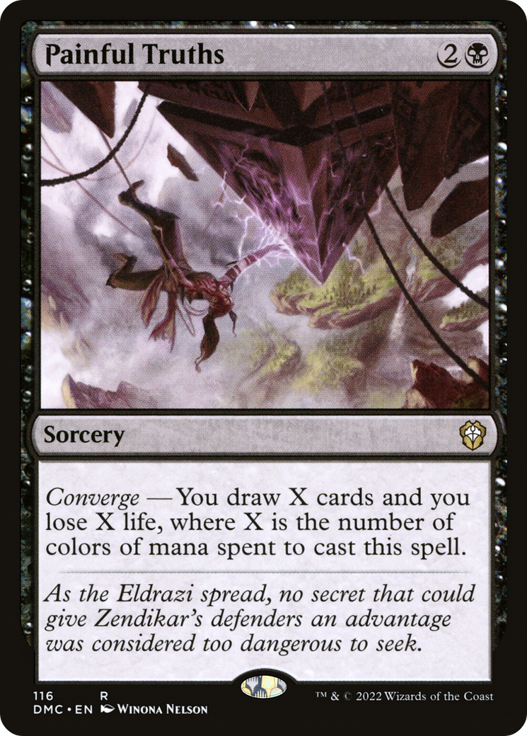 Image of Painful Truths (DMC-116) - Dominaria United Commander