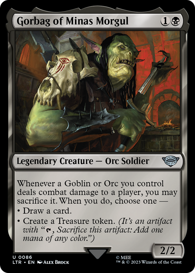 Image of Gorbag of Minas Morgul (LTR-086) - The Lord of the Rings: Tales of Middle-earth