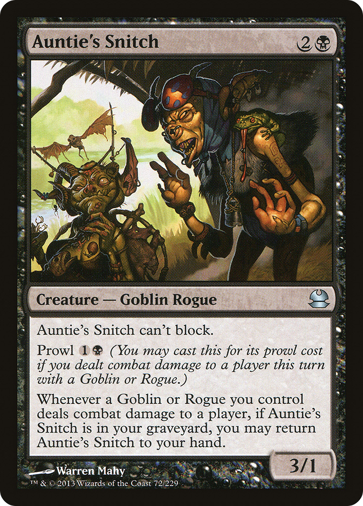 Image of Auntie's Snitch (MMA-072) - Modern Masters