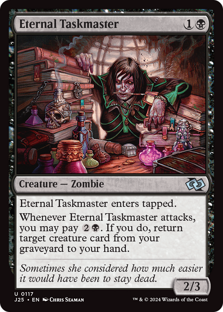 Image of Eternal Taskmaster (J25-117) - Foundations Jumpstart