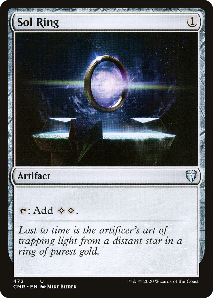 Image of Sol Ring (CMR-472) - Commander Legends
