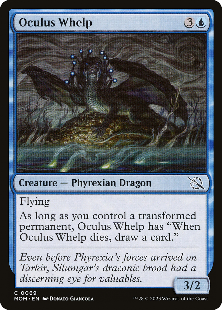 Image of Oculus Whelp (MOM-069) - March of the Machine Foil