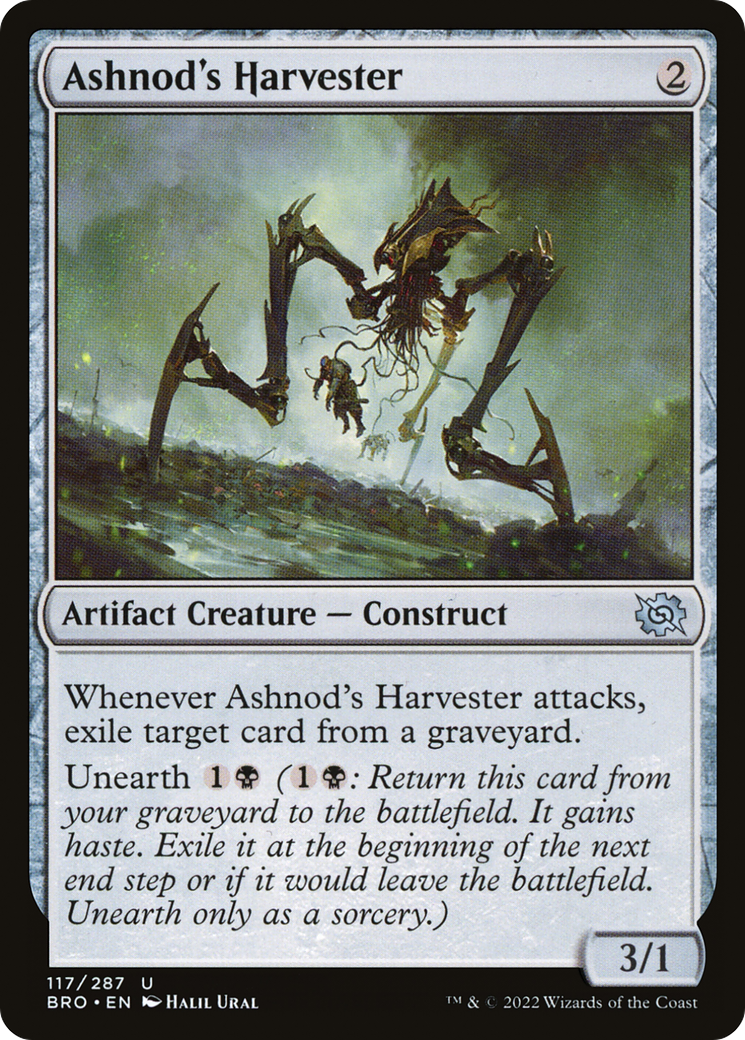 Image of Ashnod's Harvester (BRO-117) - The Brothers' War