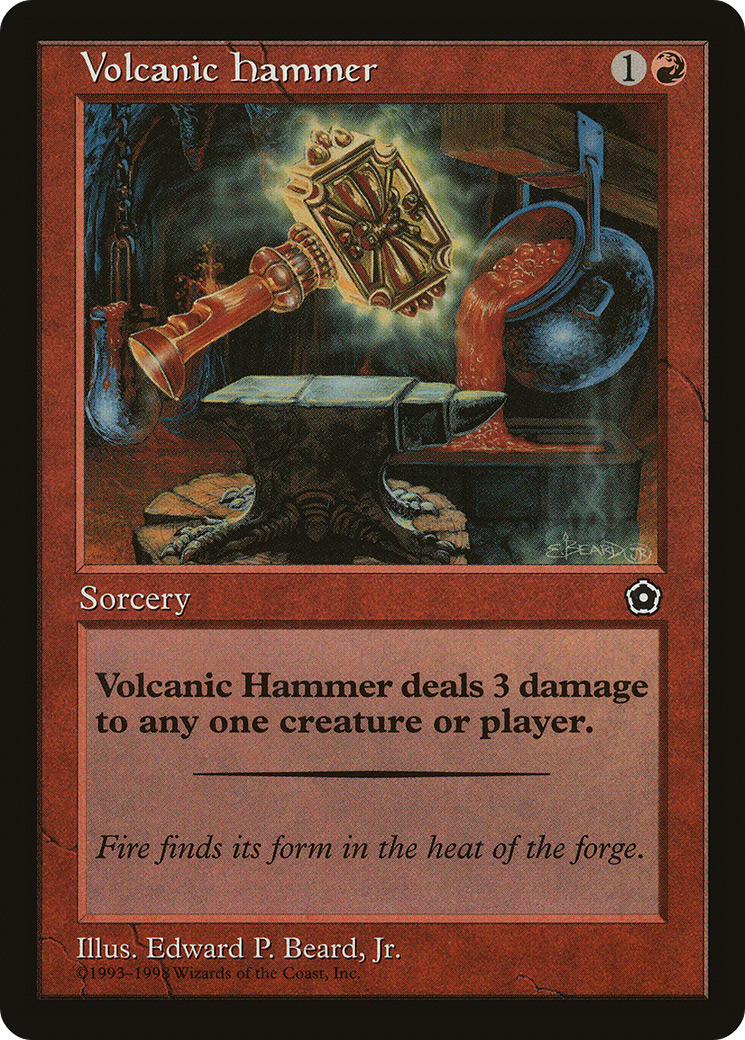 Image of Volcanic Hammer (P02-119) - Portal Second Age