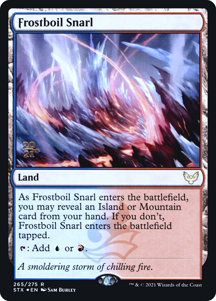 Image of Frostboil Snarl (PRE-265S) - Strixhaven: School of Mages Promos Foil