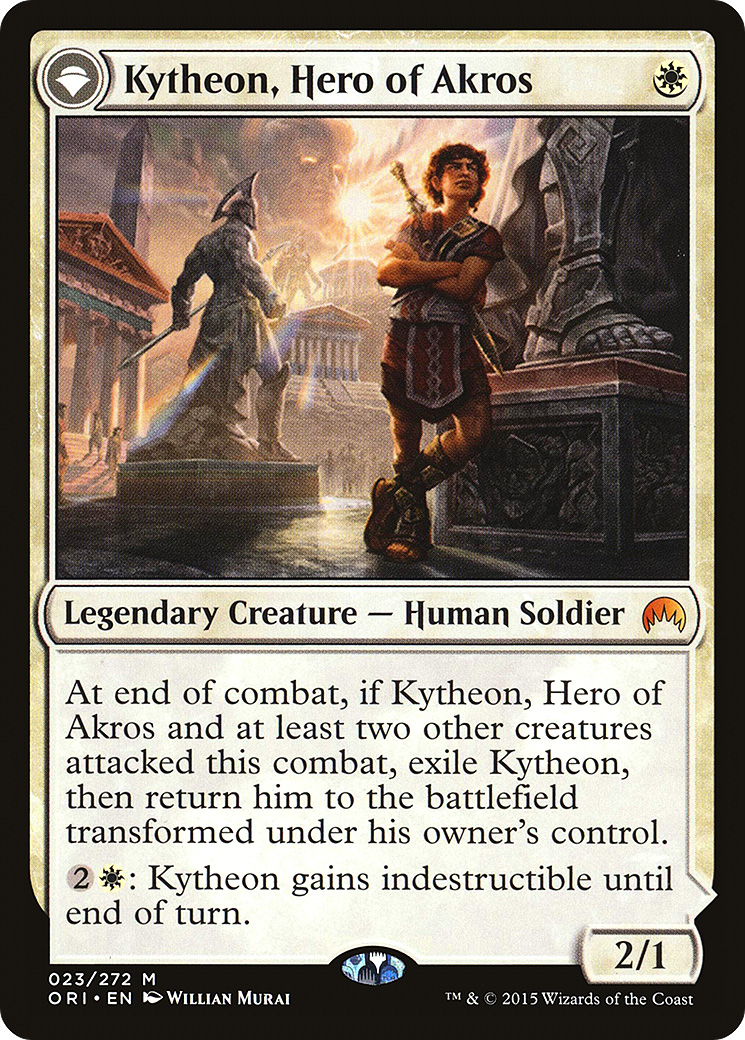 Image of Kytheon, Hero of Akros (ORI-023) - Magic Origins: (originpwdfc)