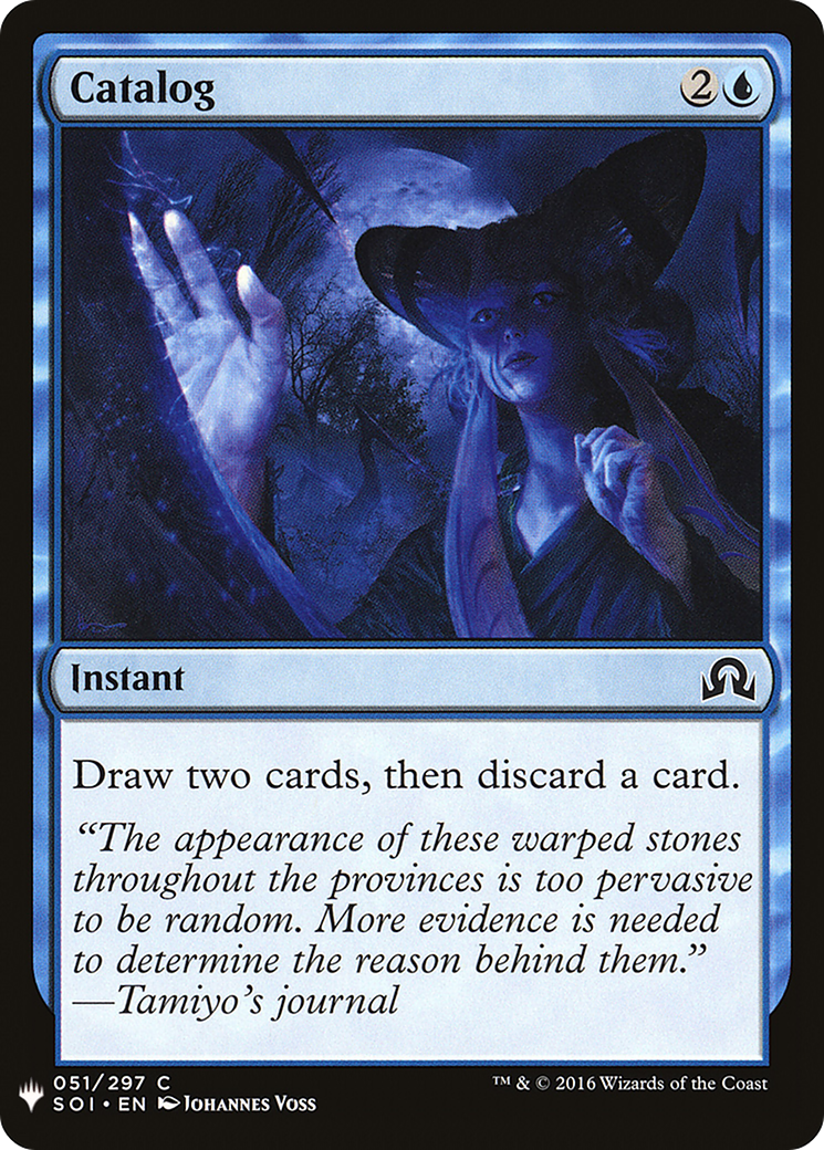 Image of Catalog (LIST-051) - The List