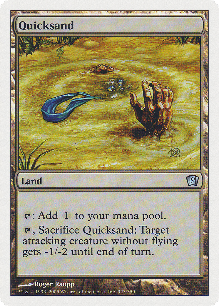 Image of Quicksand (9ED-) - 9th Edition Foil