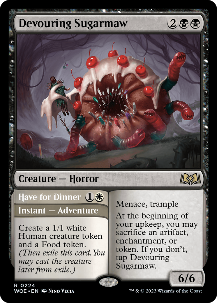 Image of Devouring Sugarmaw (WOE-224) - Wilds of Eldraine