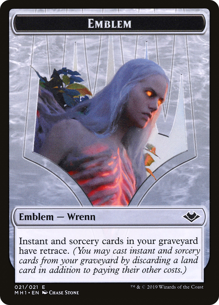 Image of Wrenn and Six Emblem (TMH1-021) - Modern Horizons Tokens
