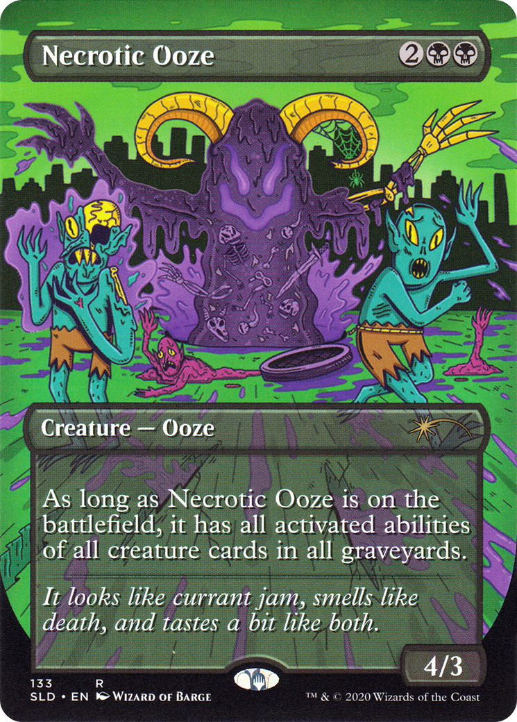 Image of Necrotic Ooze (SLD-133) - Secret Lair Drop (Borderless)