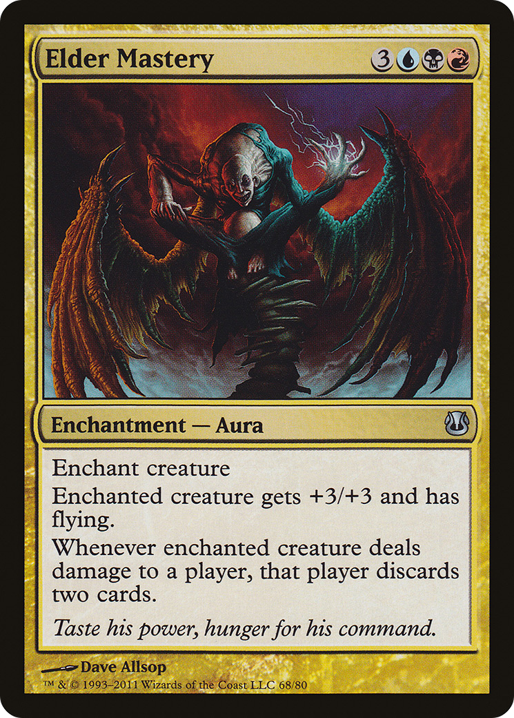 Image of Elder Mastery (DDH-068) - Duel Decks: Ajani vs. Nicol Bolas