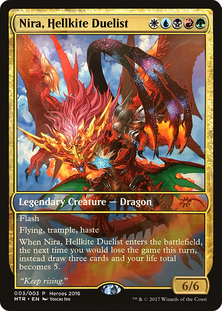 Image of Nira, Hellkite Duelist (UMP-003) - 2016 Heroes of the Realm