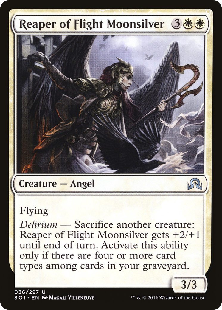 Image of Reaper of Flight Moonsilver (SOI-036) - Shadows over Innistrad