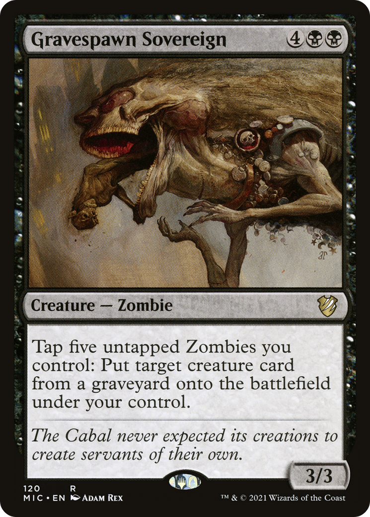 Image of Gravespawn Sovereign (MIC-120) - Midnight Hunt Commander