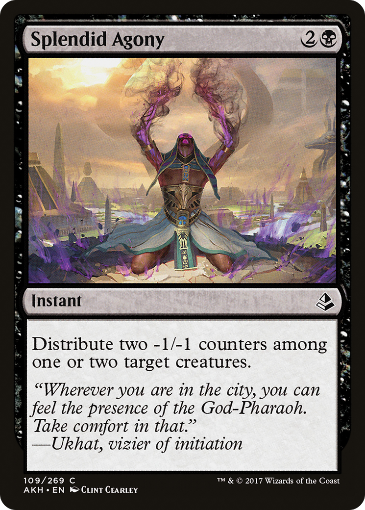 Image of Splendid Agony (AKH-109) - Amonkhet Foil