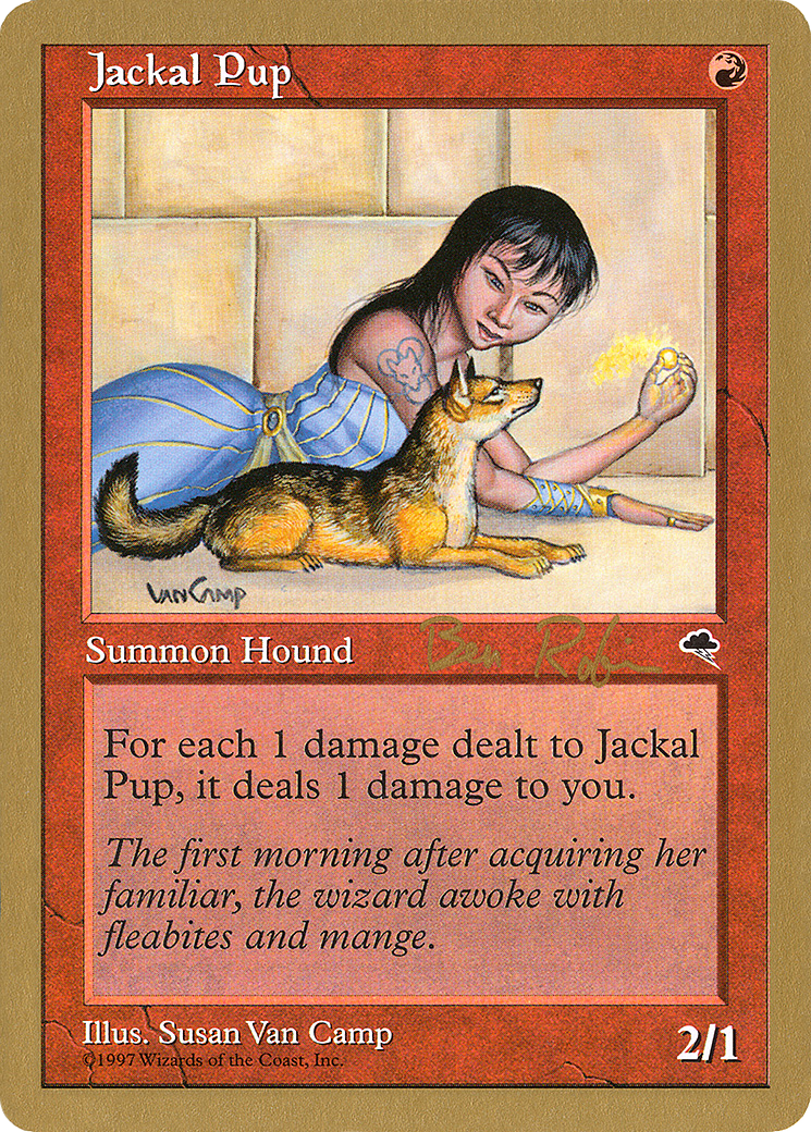 Image of Jackal Pup - 1998 Ben Rubin (TMP) (WCD-) - World Championship Decks 1998