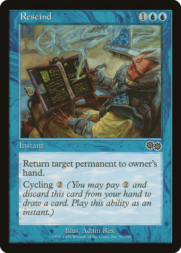 Image of Rescind (USG-092) - Urza's Saga