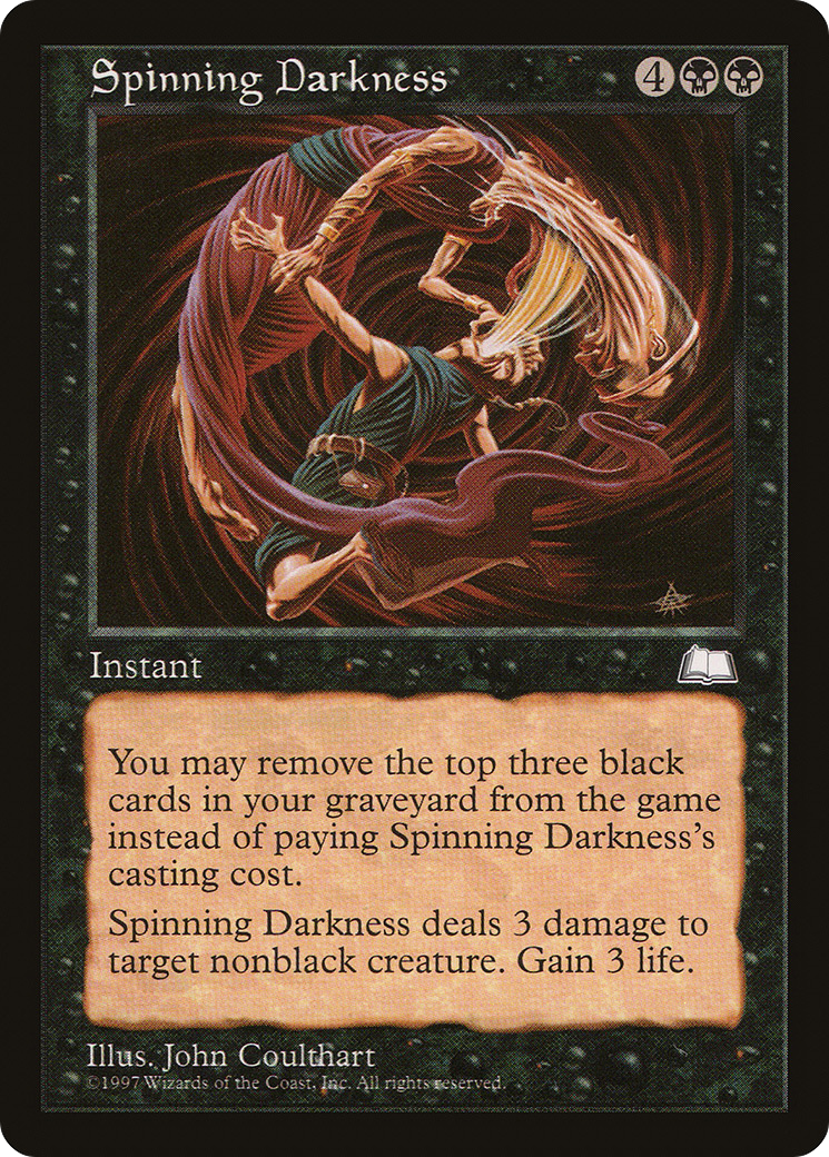 Image of Spinning Darkness (WTH-) - Weatherlight