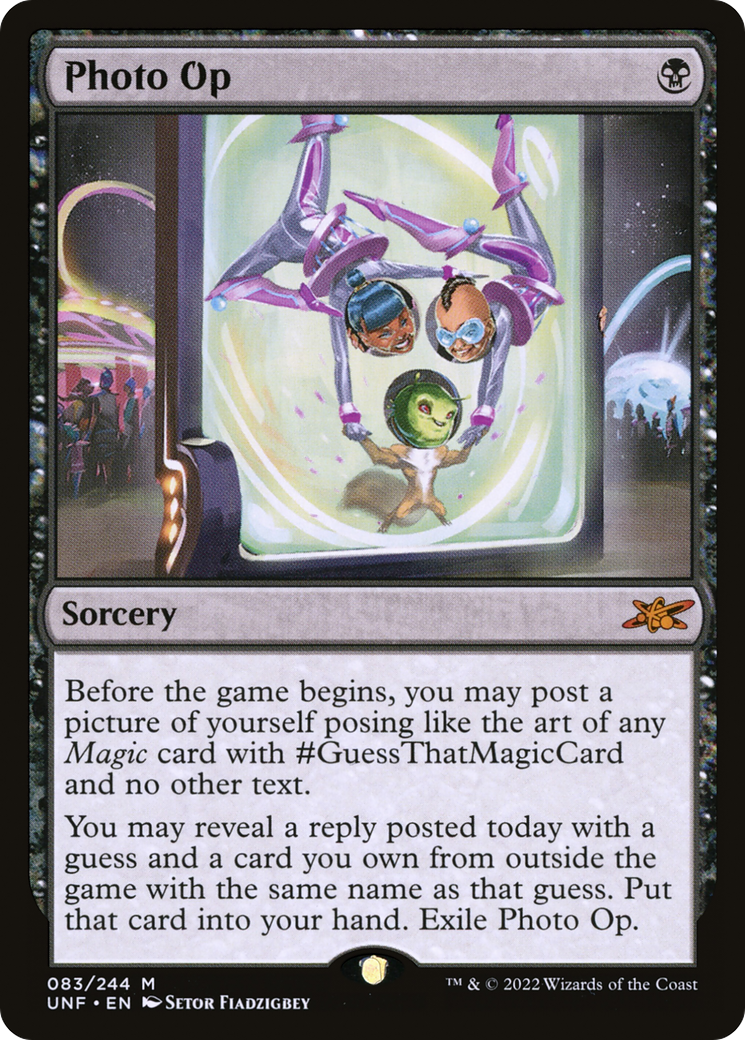 Image of Photo Op (UNF-083) - Unfinity