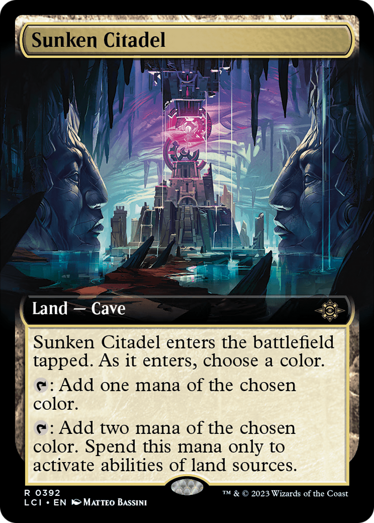 Image of Sunken Citadel (Extended Art) (LCI-392) - The Lost Caverns of Ixalan: (Extended Art) Foil