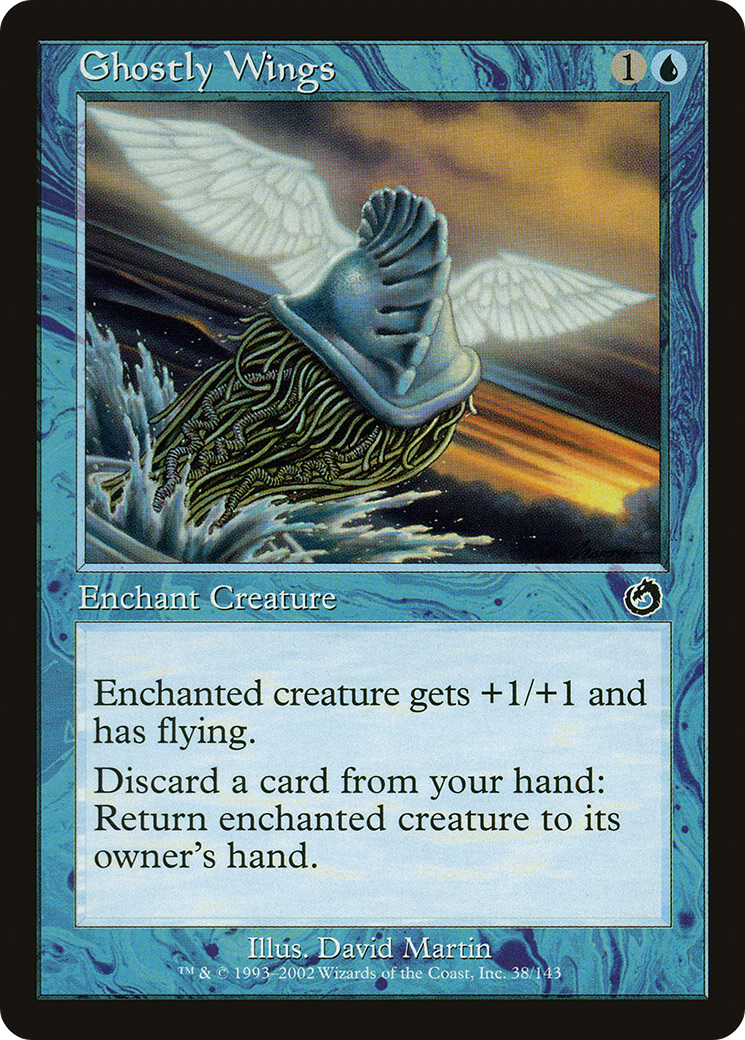 Image of Ghostly Wings (TOR-038) - Torment Foil