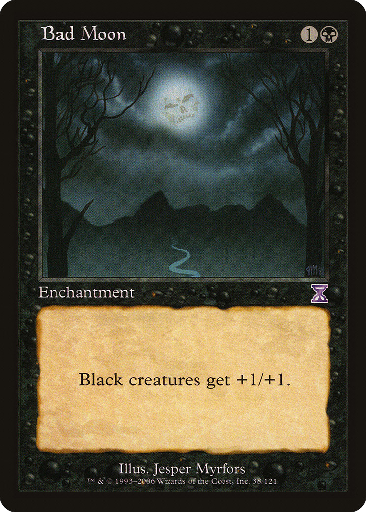 Image of Bad Moon (TSB-038) - Time Spiral Timeshifted Foil