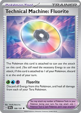 Image of Technical Machine: Fluorite 188/191  SV08 Surging Sparks - Uncommon