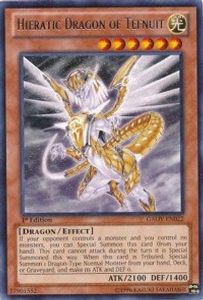 Image of Hieratic Dragon of Tefnuit (GAOV-EN022) - Galactic Overlord 1st Edition