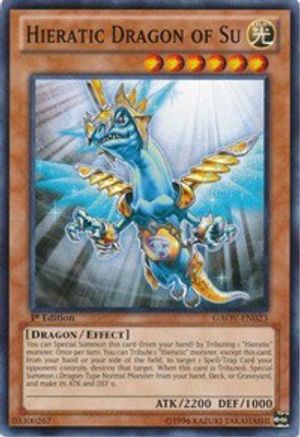 Image of Hieratic Dragon of Su (GAOV-EN023) - Galactic Overlord Unlimited