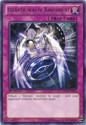 Image of Hieratic Seal of Banishment (GAOV-EN071) - Galactic Overlord Unlimited