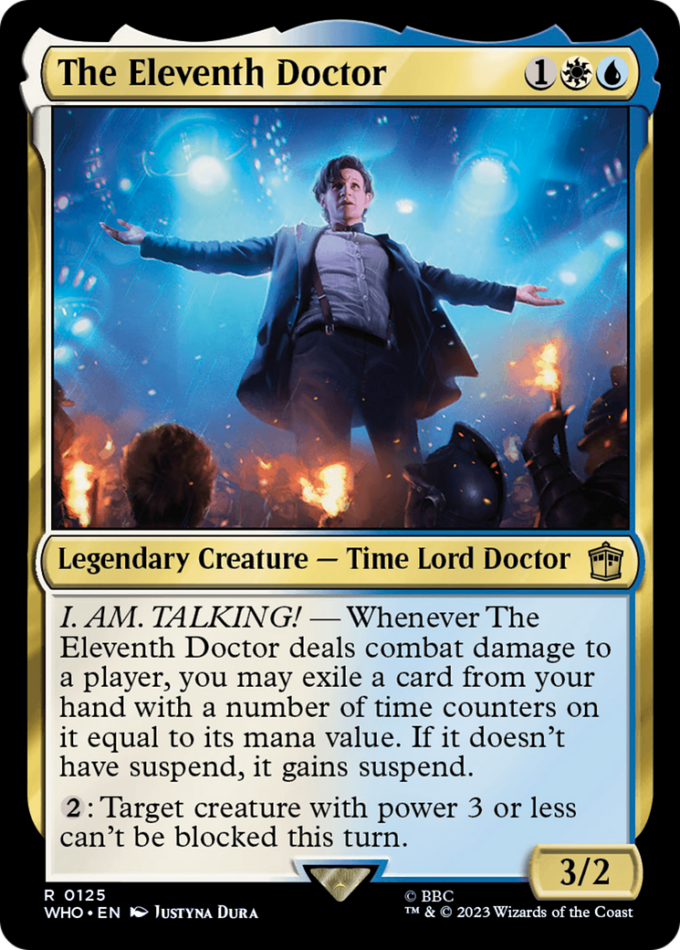Image of The Eleventh Doctor (WHO-125) - Doctor Who Foil