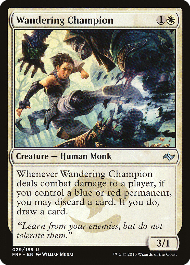Image of Wandering Champion (FRF-029) - Fate Reforged