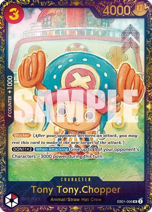 Image of Tony Tony.Chopper (Treasure Cup 2024) (EB01-006) - One Piece Promotion Cards Foil