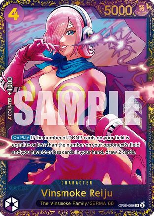 Image of Vinsmoke Reiju (Treasure Cup 2024) (OP06-069) - One Piece Promotion Cards Foil